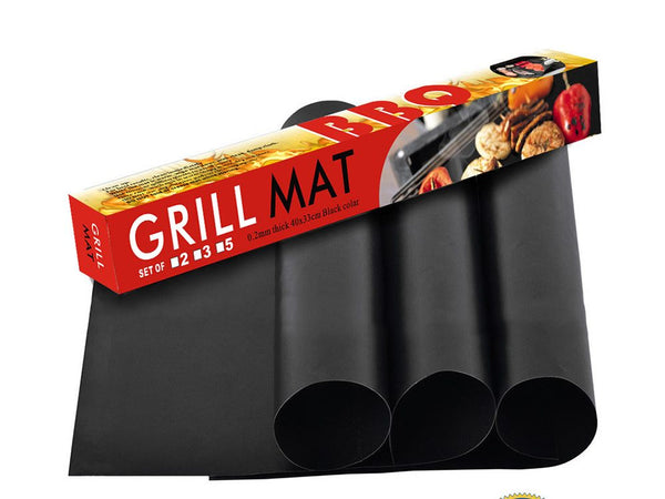 2 x BBQ Grill Mat