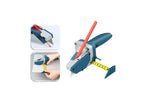 5M Drywall Axial Cutter Measuring Tape Drywall Axe SawPlasterboard Pruner