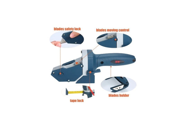5M Drywall Axial Cutter Measuring Tape Drywall Axe SawPlasterboard Pruner