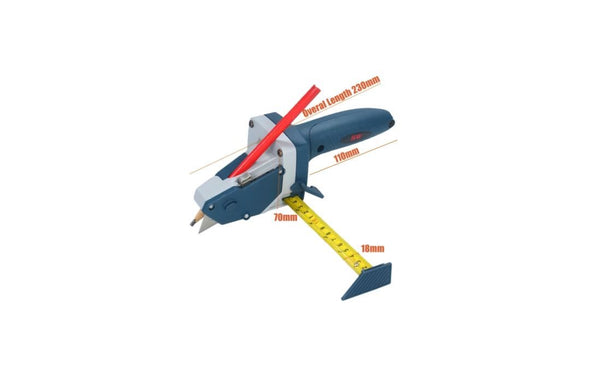 5M Drywall Axial Cutter Measuring Tape Drywall Axe SawPlasterboard Pruner