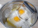Pastry Blender, Stainless Steel, 4 Blades