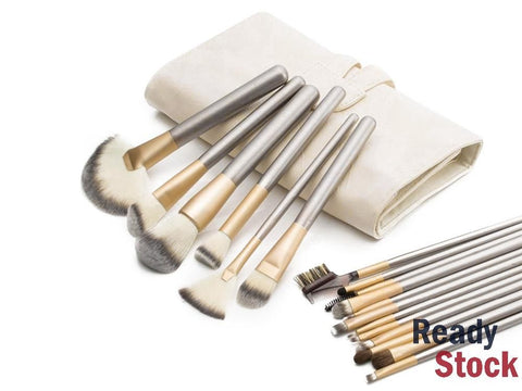 Makeup Brushes Set 18PCS with Pouch Bag