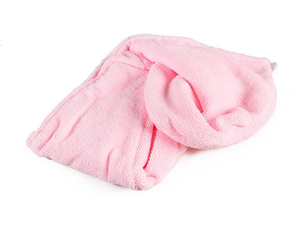 Quickly Drying Towel Hair Wrap - Pink