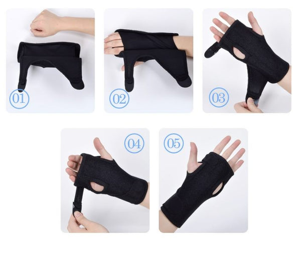 Fixed Steel Plate Wrist Support Wrist Bandage