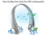 Portable USB Neck Fan - USB Rechargeable