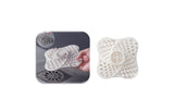 Square Hair Silicone Drain Cover Sink Cover Filter Catcher Waste Strainer