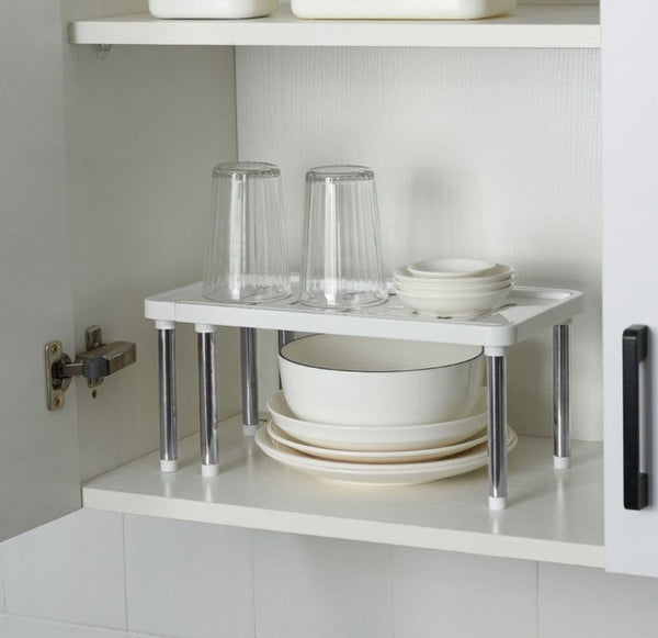 Expandable Storage Rack Pantry Cabinet Spice Shelf Organizer Retractable