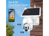 Solar Camera Wireless Security Camera System 1080P