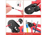1250PCS Crimping Tool Crimper Plier with Terminals - New