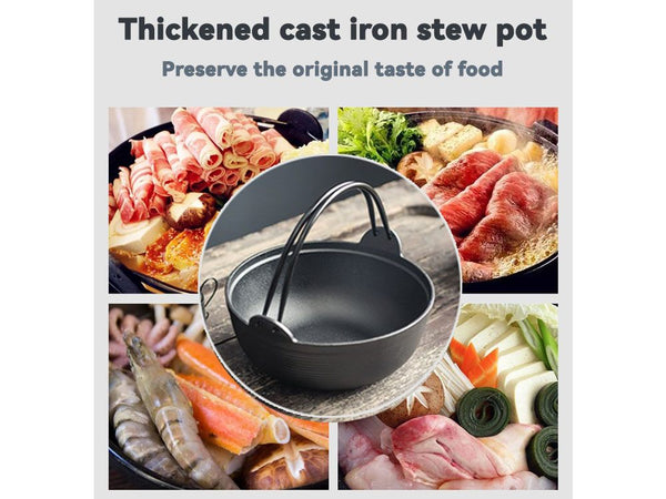 Cast Iron Stew Pot Soup Pot