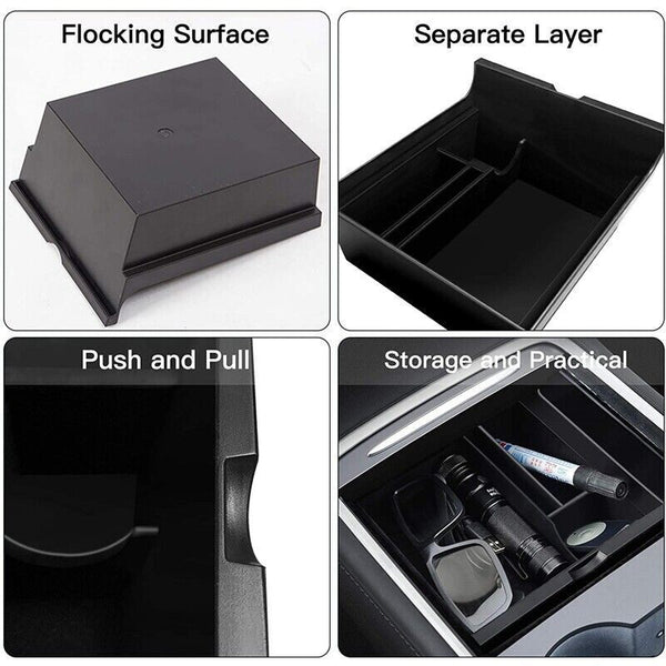 Center Console Organizer Tray For Tesla model