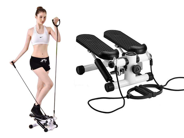 Household Exercise Stepper Mini Stepper with Resistance Band