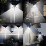 Solar Motion Sensor Light Outdoor Garden Lamp - Waterproof