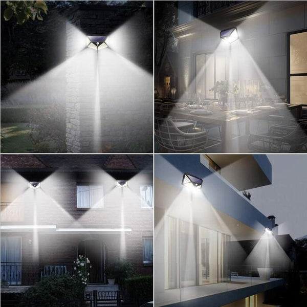 Solar Motion Sensor Light Outdoor Garden Lamp - Waterproof