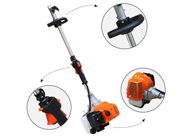 High-Powered Brush Weed Cutter Saw Hedge Trimmer 4 in 1 New