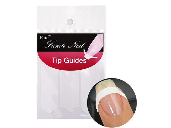 French Manicure Nail Art Tips Fringe Sticker 10PCS