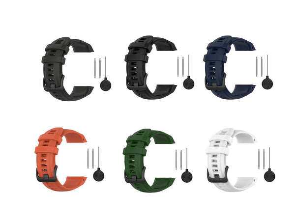 Garmin Instinct 1/2 Replacement Silicone Band Blue