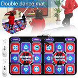 Kids Double Dance Mat Wireless Controll Games Yoga Mats Fitness