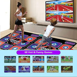 Kids Double Dance Mat Wireless Controll Games Yoga Mats Fitness