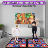 Kids Double Dance Mat Wireless Controll Games Yoga Mats Fitness