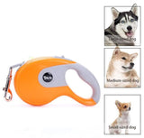 Dog Leash Retractable 5m - Orange