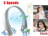 Portable USB Neck Fan - USB Rechargeable