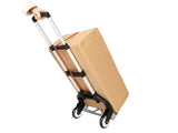 Folding Luggage Trolley Hand Truck Cart 75kg