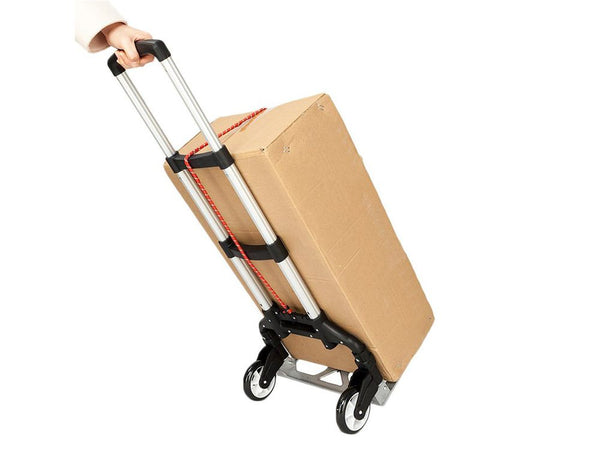Folding Luggage Trolley Hand Truck Cart 75kg