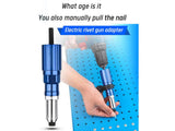 Electric Rivet Gun Riveting Tool - New