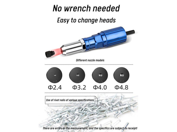 Electric Rivet Gun Riveting Tool - New