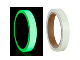 Green Glow in the Dark Tape 3m x 1cm - Safety & Decor