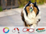 Pack of 10 Dog Toy Set Pet Dog Rope Gift Chew Cotton Plush