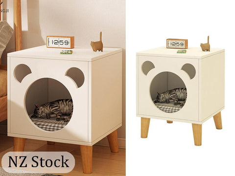 Cat House Bedside Table