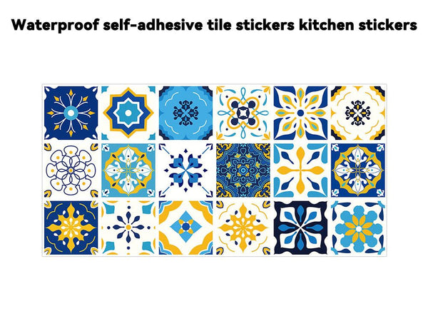 Waterproof Tile Stickers Wallpaper - New