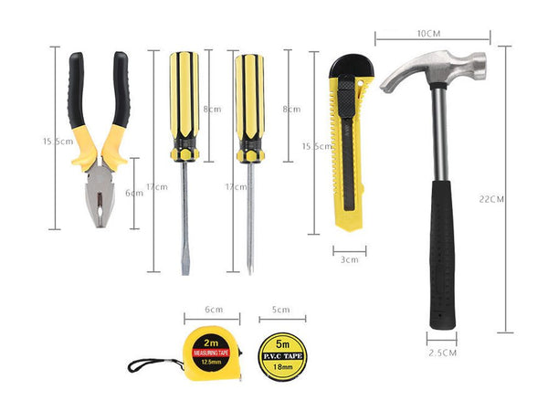 Household Hand Tool Set Kit
