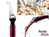 Silicone & Acrylic Wine Aerator Pourer