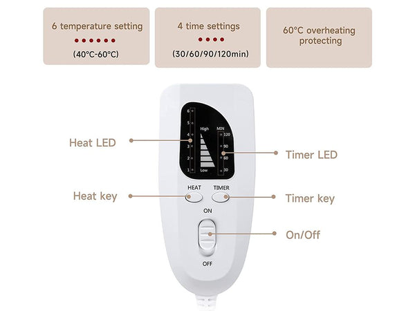 Electric Heating Pad - Extra Large