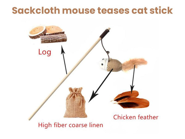 Cat Teaser Mouse Cat Toy