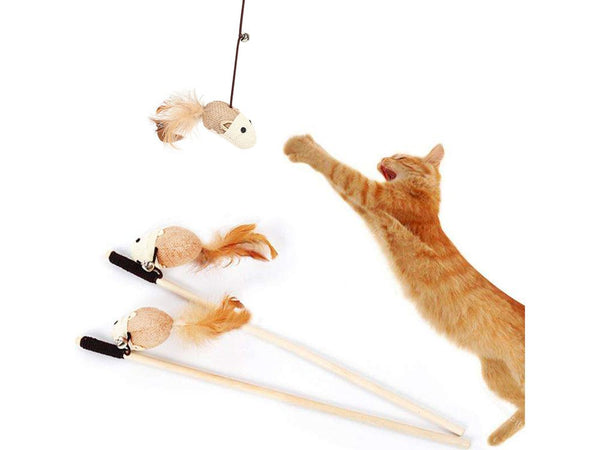 Cat Teaser Mouse Cat Toy