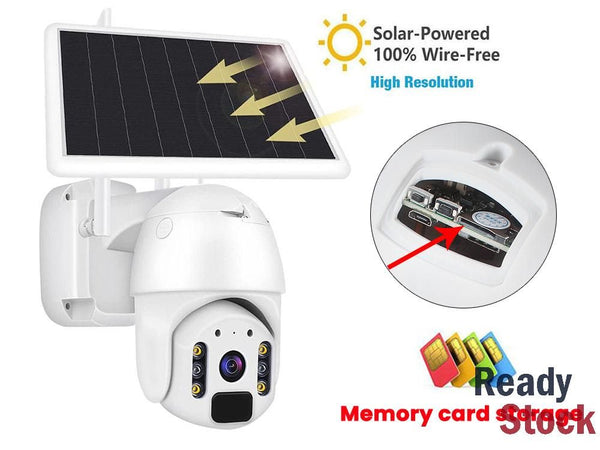 Solar Camera Wireless Security Camera System 1080P