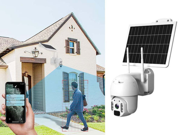 Solar Camera Wireless Security Camera System 1080P