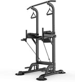 Power Tower Pull Up Bar Dip Station Bench