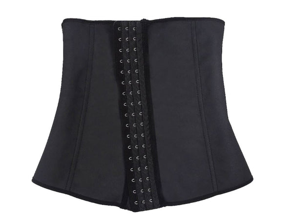 Latex Waist Trainer, 3 Hooks 4 Supportive bones, S
