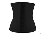 Latex Waist Trainer, 3 Hooks 4 Supportive bones, S