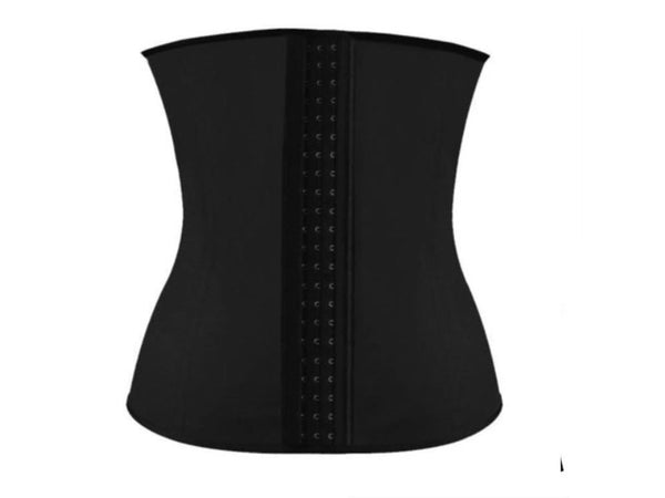 Latex Waist Trainer, 3 Hooks 4 Supportive bones, S