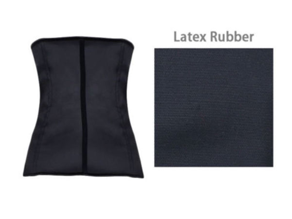 Latex Waist Trainer, 3 Hooks 4 Supportive bones, S