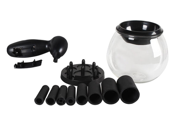 Auto Makeup Brush Cleaner & Dryer - 8 Attachments