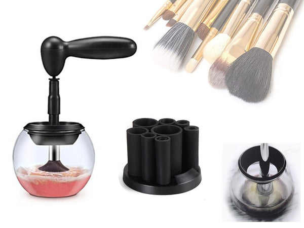 Auto Makeup Brush Cleaner & Dryer - 8 Attachments