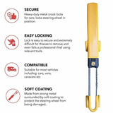 Car Steering Wheel Lock Anti Theft Security