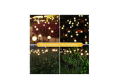 WARM 10 LED Bulb Solar Waterproof Garden Light Lawn Lamp Firefly Lights